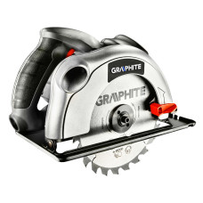 Пила дискова GRAPHITE 58G488, 1200 Вт, з регулюванням кута різання, 5000 об/хв