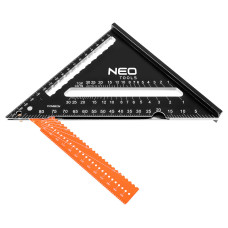 Комбінований квадрат Neo Tools 72-105 з лінійкою