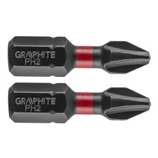 Ударний біт PH2 x 25 мм, 2 шт.