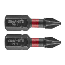 Ударний біт PH1 x 25 мм, 2 шт.