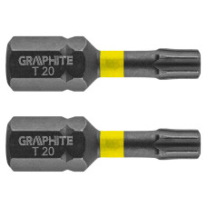 Ударний біт TX20 x 25 мм, 2 шт.