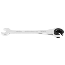 Рожковий ключ з тріскачкою NEO TOOLS 09-262 15 мм CrV, 72 зубці, хромований