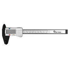 Штангенциркуль TOP TOOLS 31C621-1, електронний, 0–150 мм, ЖК-дисплей, композитний