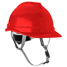 Каска промислова NEO TOOLS 97-224, червона, з підборіддям, ABS, CE сертифікат Червоний