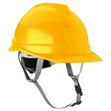 Промислова каска NEO TOOLS 97-220, жовта, з підборідним ременем, ABS, сертифікат CE