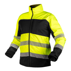Сигнальна куртка NEO TOOLS 81-702 (клас 2 EN ISO 20471) – жовто-чорна, Softshell