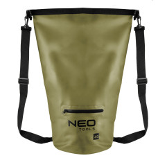 Водонепроникна сумка-рюкзак NEO TOOLS 63-162, 40 л, матеріал 500D PVC, з регульованими ременями