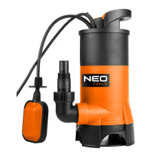 Погружний насос для брудної води Neo Tools 04-746, 900 Вт, макс. напір 9 м, 16000 л/год