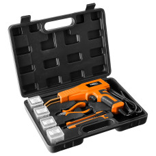 Набір паяльник для пластику NEO TOOLS 19-158, 50 Вт, 200 скоб, ніж та бокорізи