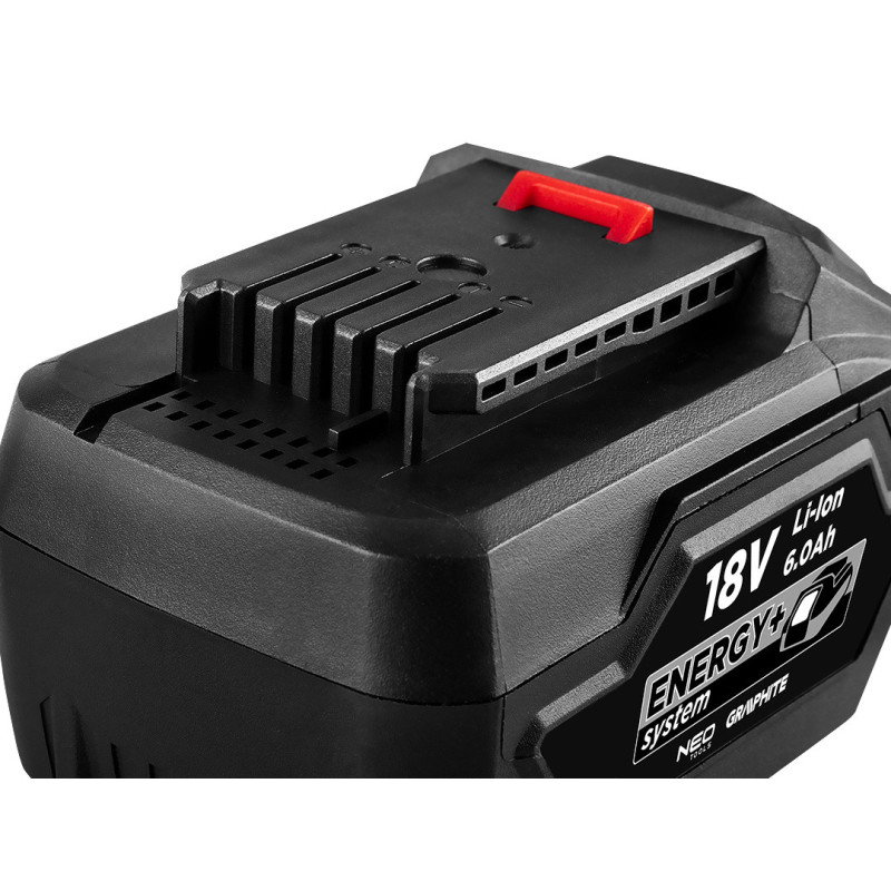 Акумуляторна батарея Graphite 58G086 Energy+ 18 В, Li-Ion, 6,0 Ач.