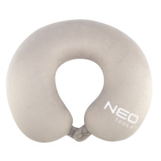 Подушка для подорожей Neo Tools GD016 з Memory Foam, сірий колір