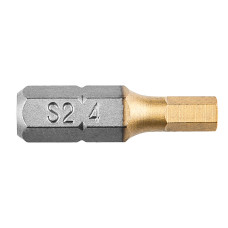 Насадки, HEX 4 x 25 мм, 2 шт.