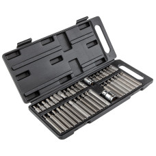 Насадки шестигранні Spline, Torx, набір 40 шт.