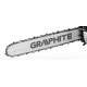 Бензопила Graphite 2.7 кВт, 18 дюймів, 52 см³, арт. 58G954 – для лісу та саду