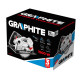 Дискова пила GRAPHITE 59G370, 1500 Вт, діаметр диска 185 мм, кут нахилу 45°