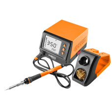 Паяльна станція NEO-TOOLS 19-200 SL1, 60 Вт, 180–480 °C, ЖК-дисплей, ESD-захист