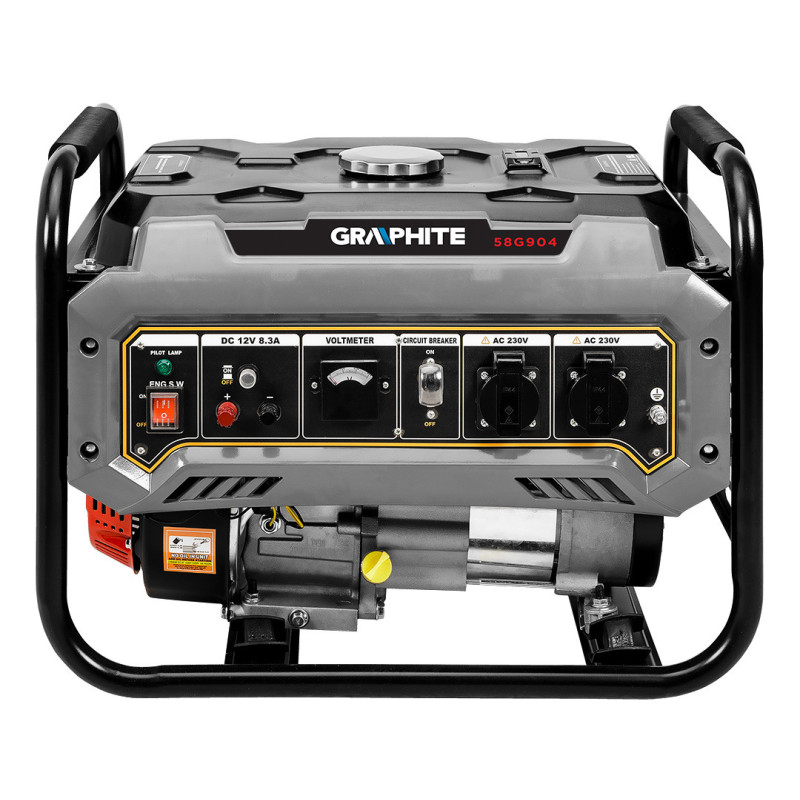 Генератор бензиновий Graphite 58G904 2-2.2 кВт