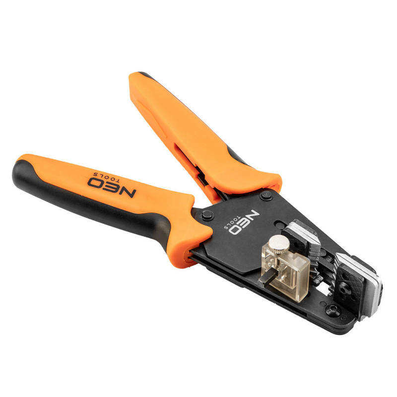 Стрипер для зняття ізоляції NEO Tools 01-557, 200 мм, для кабелів 0.25–6 мм²