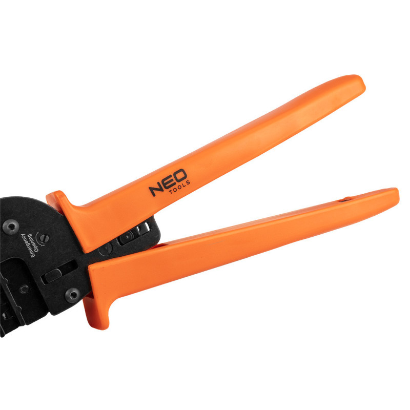 Обтискні кліщі MC4 NEO Tools 01-555 для сонячних панелей, BNC/F/RCA, з храповим механізмом