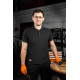 Футболка-поло NEO TOOLS 81-659 DENIM BLACK, чорна, 100% бавовна, робоча