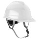 Промислова каска NEO TOOLS 97-221, біла, з підборідним ременем, ABS, сертифікат CE