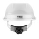 Промислова каска NEO TOOLS 97-221, біла, з підборідним ременем, ABS, сертифікат CE