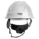 Промислова каска NEO TOOLS 97-221, біла, з підборідним ременем, ABS, сертифікат CE