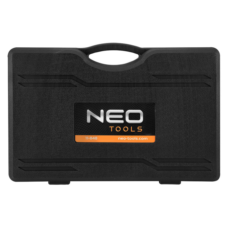 Набір знімачів підшипників NEO 11-856, 22 елементи, 2- та 3-захватні, 100/200/250 мм