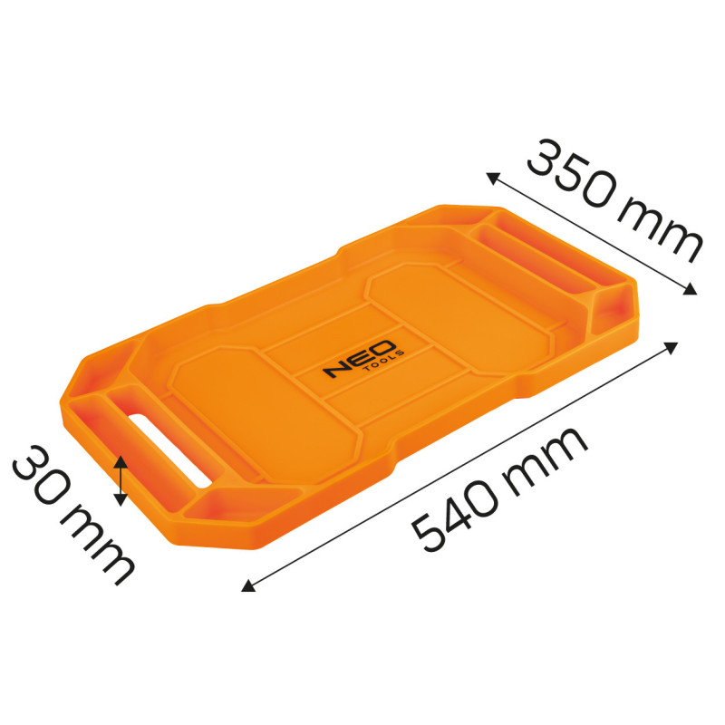 Лоток для інструментів силіконовий NEO 10-482, 54×35×2.9 см, 7 відділень