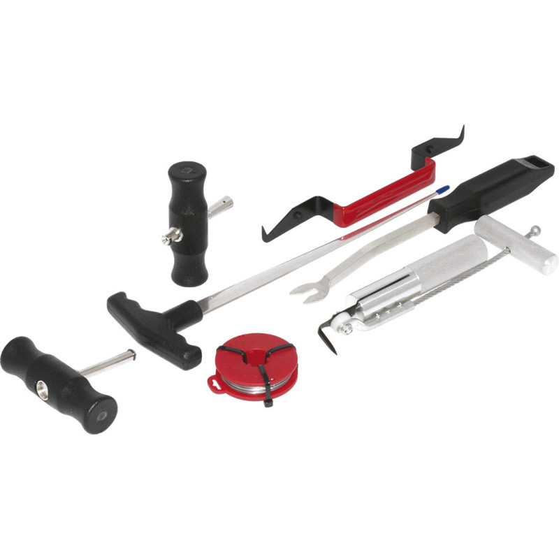 Набір для зняття лобового скла NEO Tools 11-819, 7 предметів, професійний, у кейсі