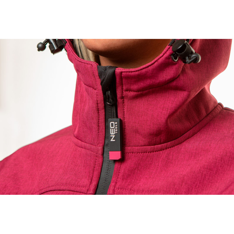Жіноча куртка Neo Tools 80-550 softshell водонепроникна, вітронепроникна та дихаюча