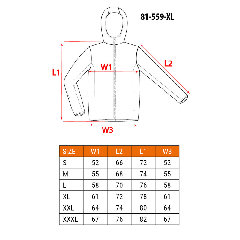 Куртка Neo Tools 81-559-L Premium, Softshell, Утеплювач