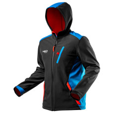 Куртка NEO Tools 81-558 Softshell, водо- та вітрозахисна, з флісовим утеплювачем