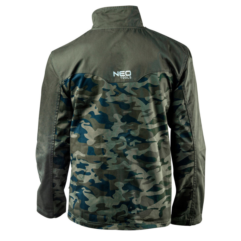 Робоча куртка Neo Tools 81-211 CAMO, бавовна та поліестер