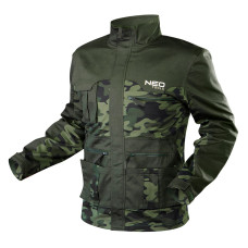 Робоча куртка Neo Tools 81-211 CAMO, бавовна та поліестер