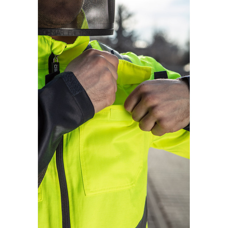 Толстовка NEO TOOLS 81-742 VISIBILITY висока видимість, 60% бавовна, 40% поліестер, 260 г/м², CE