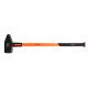 Молоток слюсарний NEO TOOLS 25-155, 8 кг, кований, ручка зі склопластику, TÜV, DIN 1193