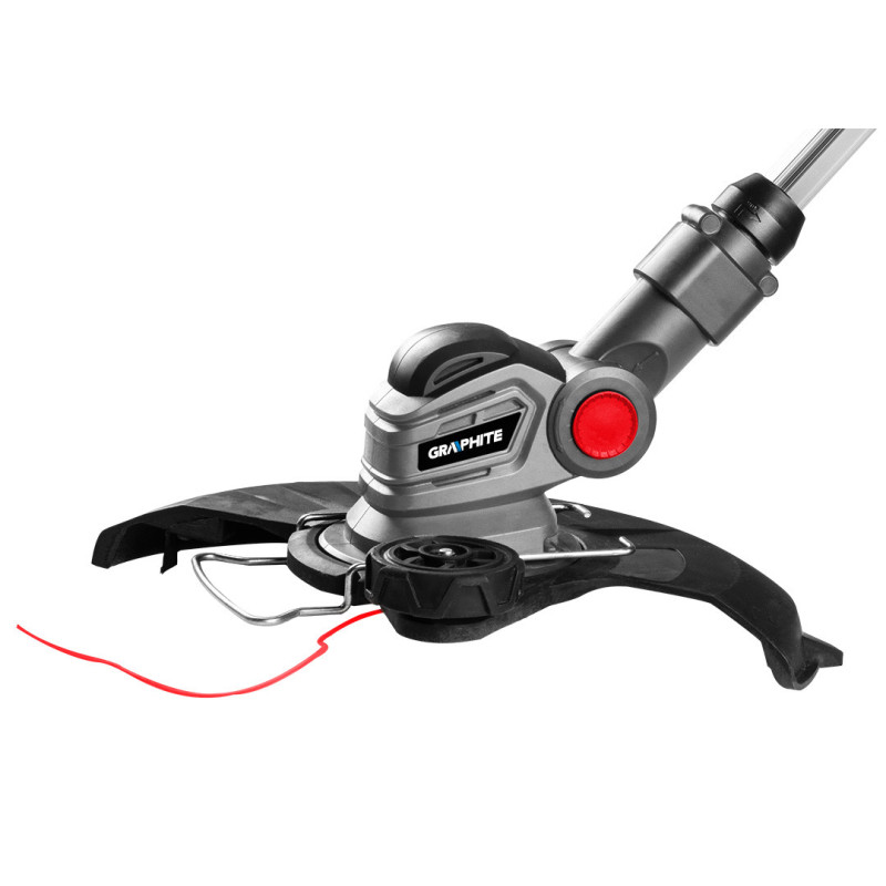 Акумуляторна мотокоса GRAPHITE 18V 58GE112, ширина скашування 280 мм, без акумулятора та ЗУ