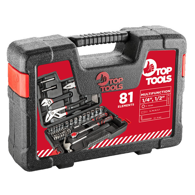 Набір інструментів Top Tools 38D510 1/4