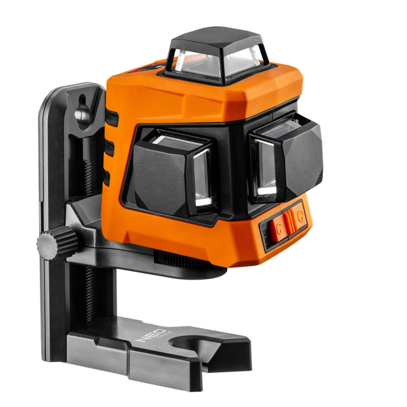 Лазерний рівень самонівелюючий NEO Tools 75-103, 3 площини, USB зарядка