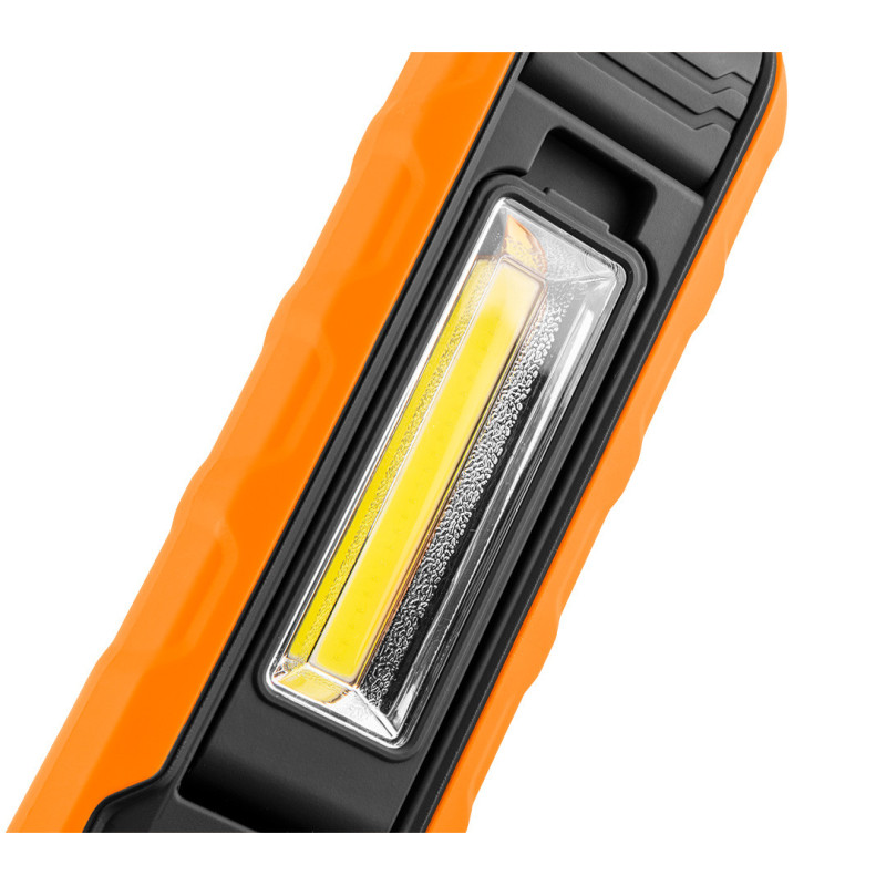 Лампа для майстерні акумуляторна NEO 99-065, COB 500 люменів, 2600 мА·г, гачок, USB та магніт