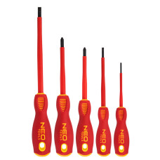 Набір викруток Neo Tools 04-220, 5 штук, 1000 В