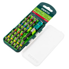 Накінечник викрутки, набір 16 шт., 25 mm -  3 x PH, 3 x PZ, 3 x SL, 5 x TX + тримач насадок