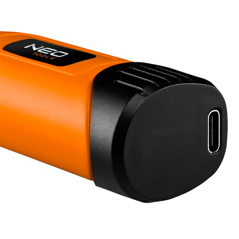 Акумуляторний паяльник NEO 4 В 19-250 USB Type-C, до 450°C, літій-іонний акумулятор