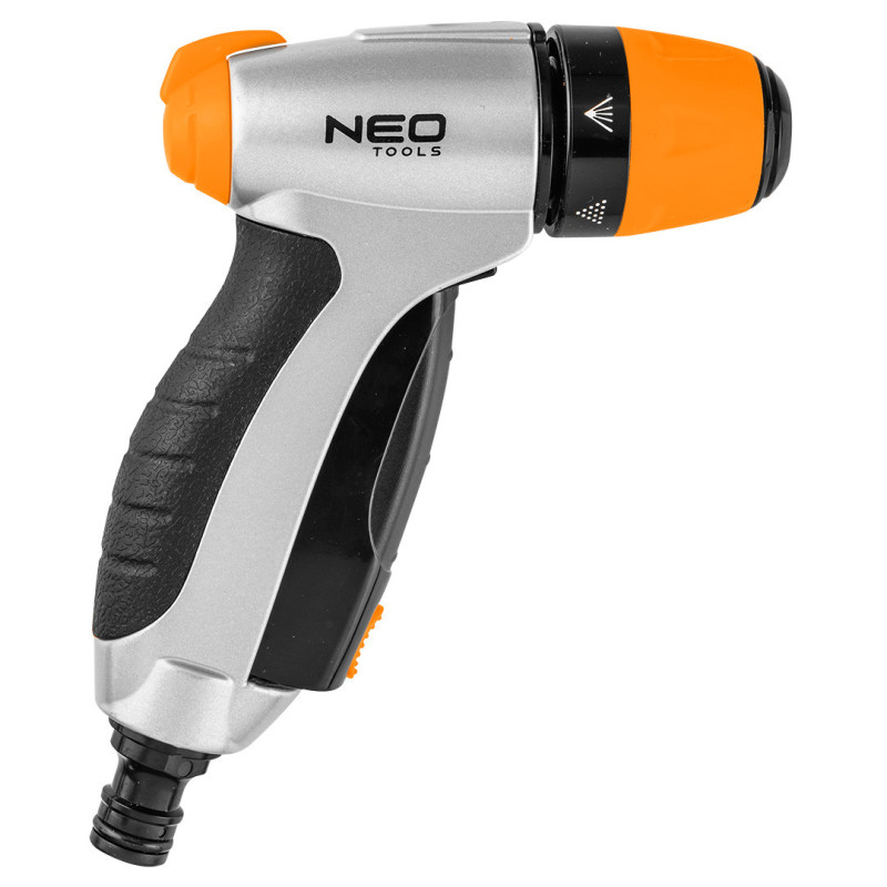 Пістолет для поливу Neo Tools 15-705 з блокуванням і регулюванням витрати води