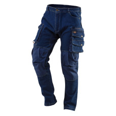 Робочі штани NEO DENIM 81-228, з кишенями та вставками з оксфорду, CE L