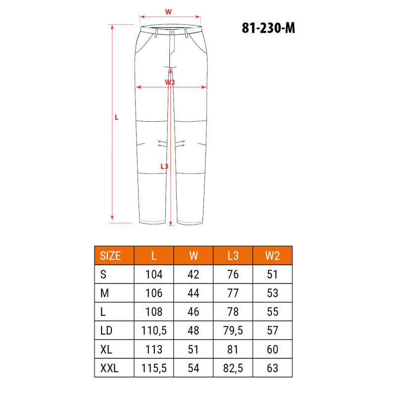 Робочі штани Neo Tools 81-230 (2 в 1)