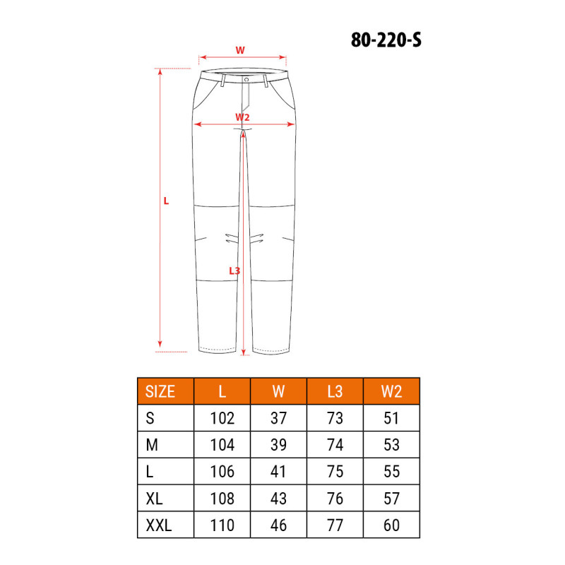 Штани робочі Neo Tools 80-220 Woman Line