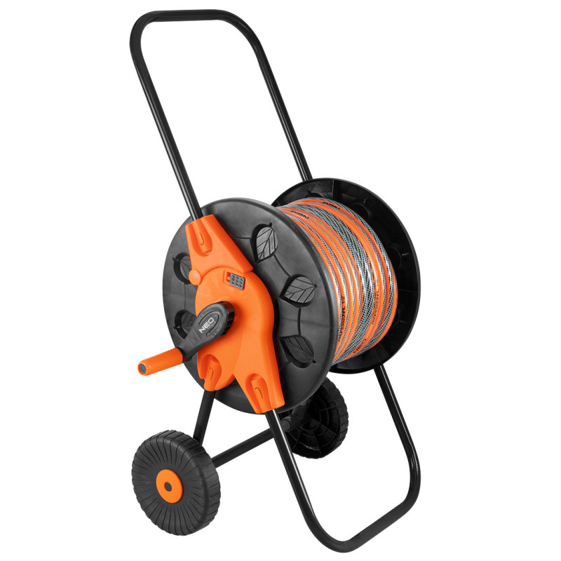 Візок для садового шланга Neo Tools 15-793, складна ручка, для шланга до 60 м