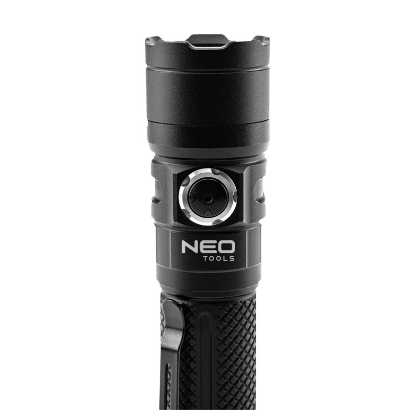 Ліхтар акумуляторний NEO Tools 99-075, SST40 LED, 1500 лм, USB-C, 4000 мА·год, дальність 200 м